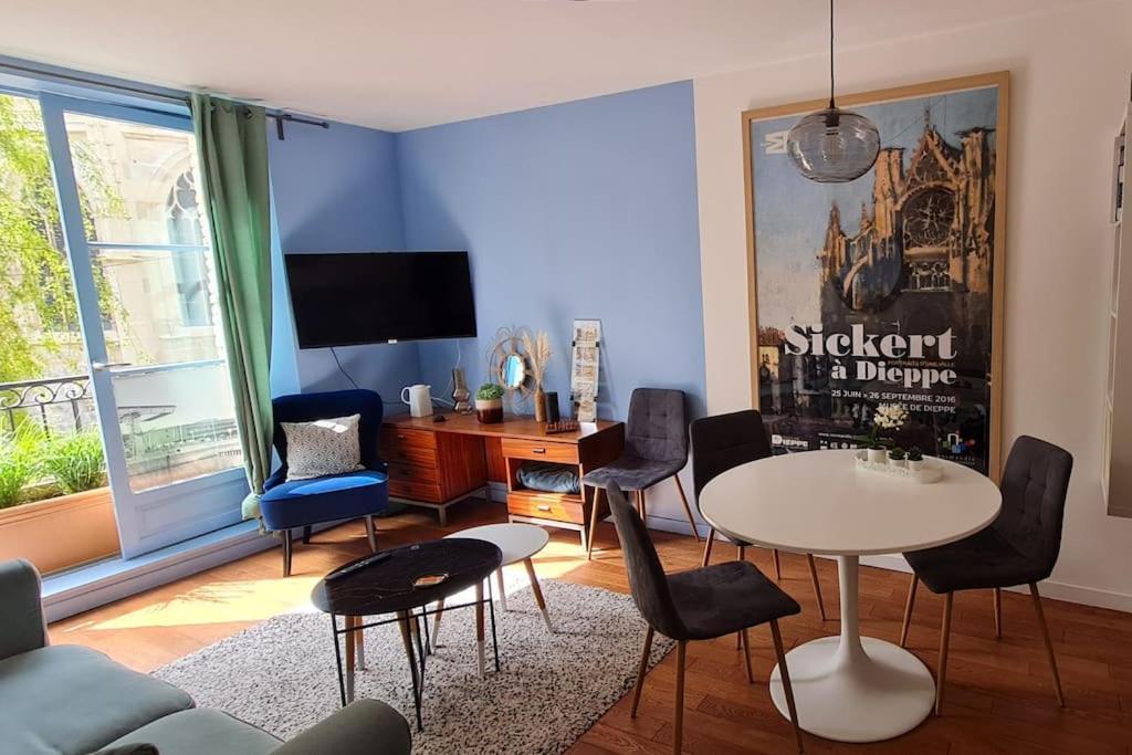 Appartement Calme Centre-Ville. Dieppe Eksteriør billede